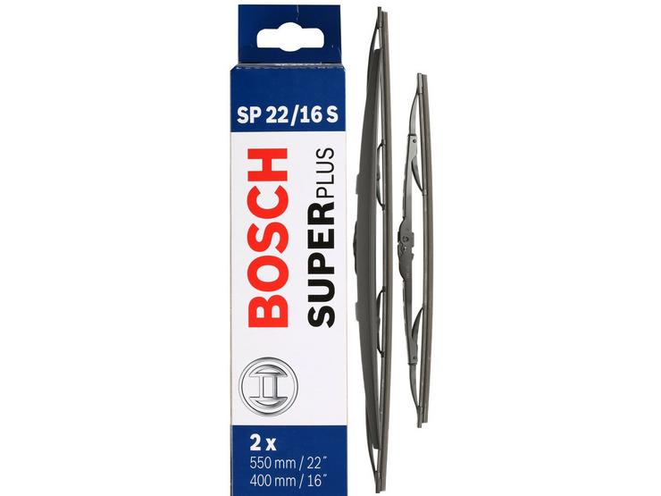 Bosch SP22/16S Wiper Blades - Front Pair
