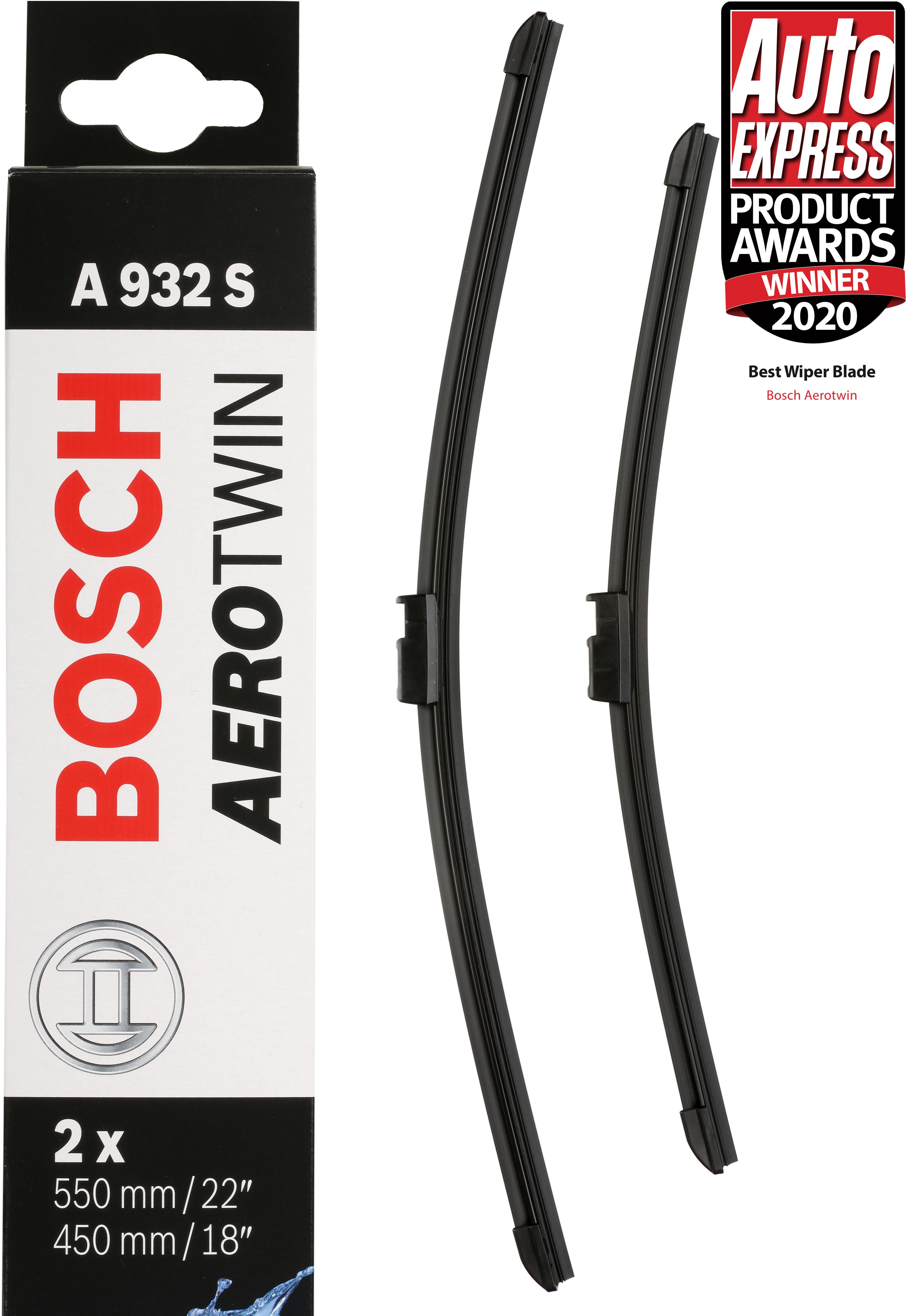 Bosch A932S Wiper Blades - Front Pair