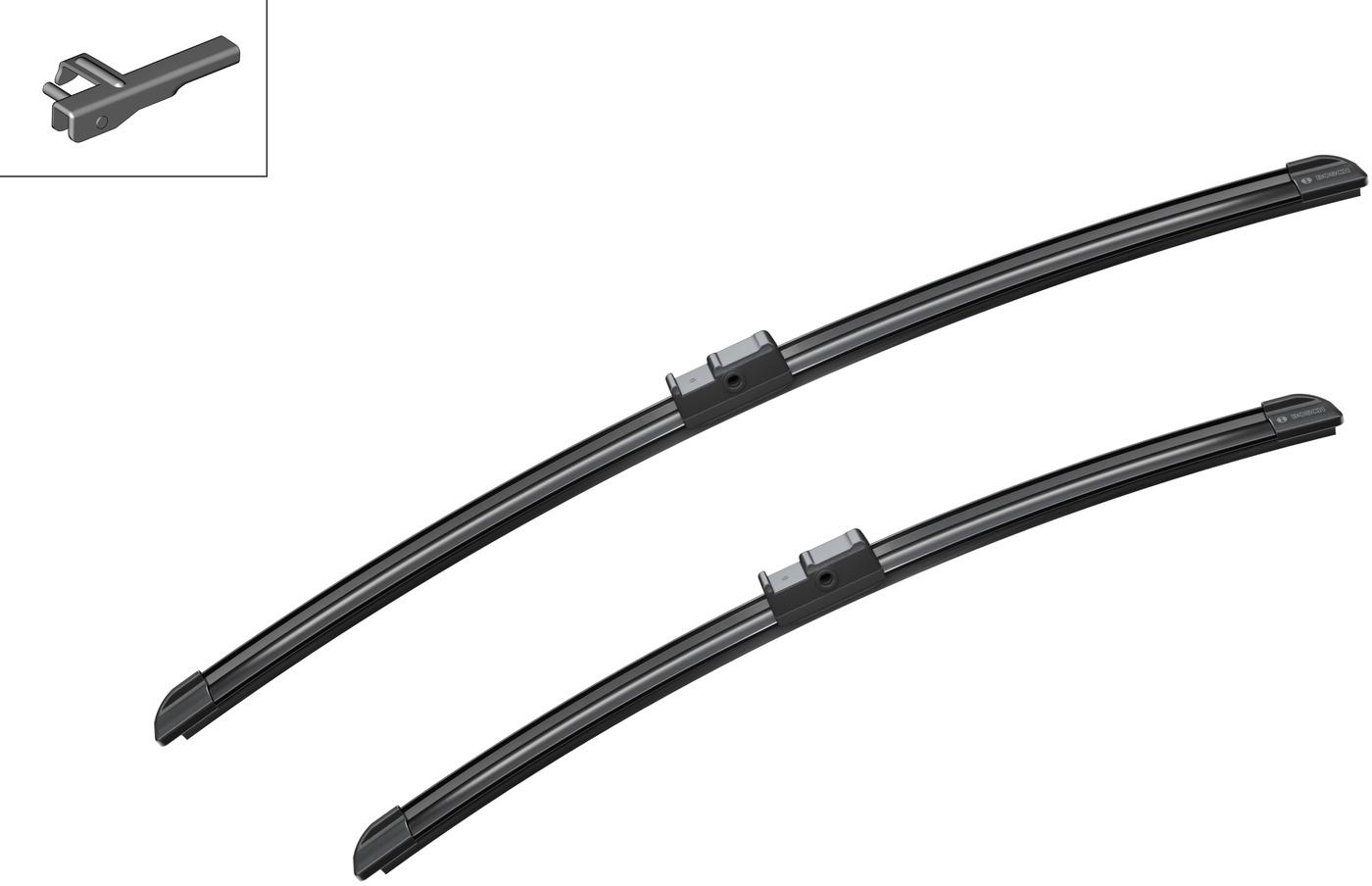Bosch A932S Wiper Blades - Front Pair