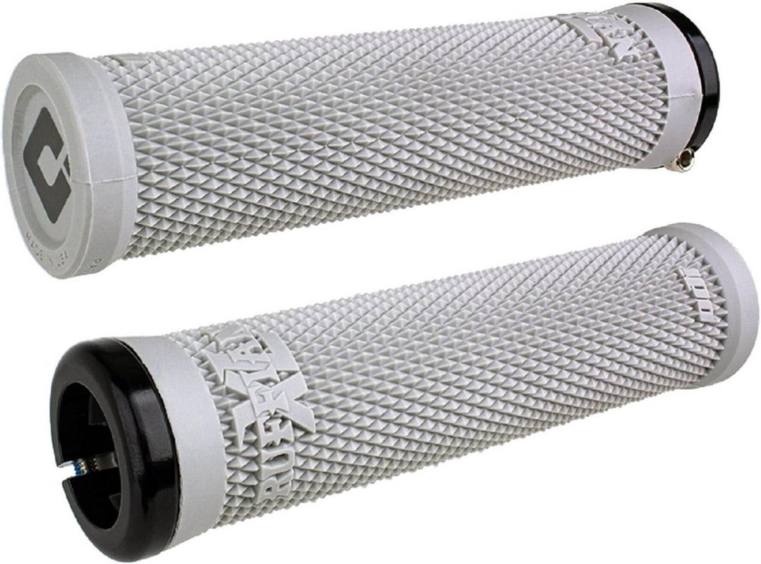 Halfords ODI Odi Ruffian Xl V2.1 Lock On Mtb Grips, 135Mm, Grey | Extra 8% off for BC Members