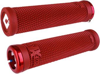 ODI Ruffian XL v2.1 Lock On MTB Grips, 135mm, Red