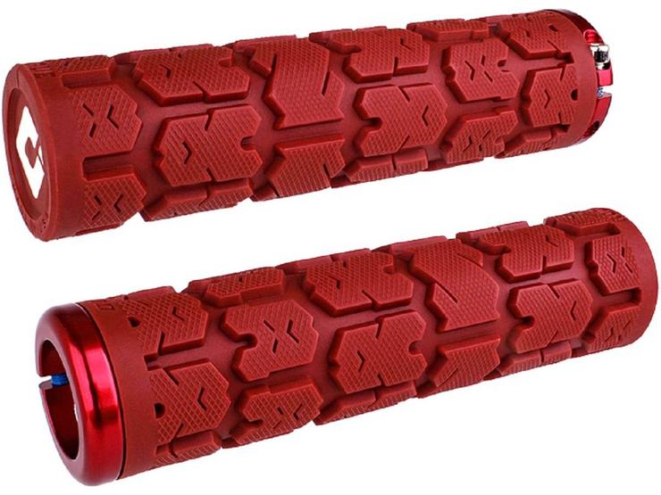 ODI Rogue v2.1 Lock On MTB Grips, 135mm, Red