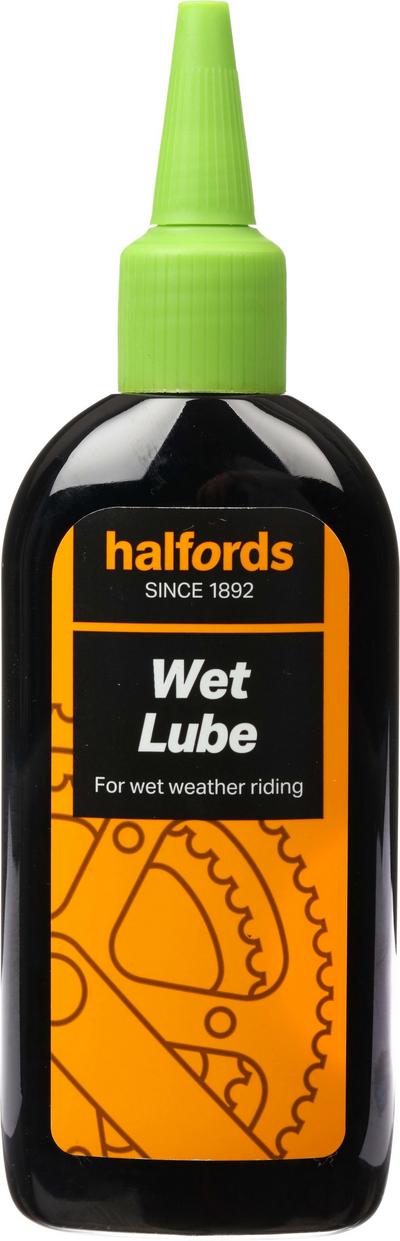 Halfords Wet Synthetic Bike Chain Lube, 125ml Halfords Wet Synthetic Bike Chain Lube, 125ml