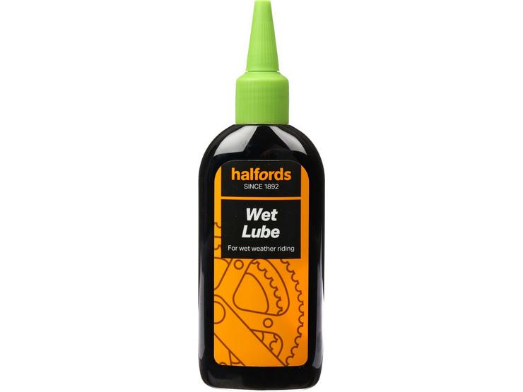 Halfords Wet Synthetic Bike Chain Lube, 125ml