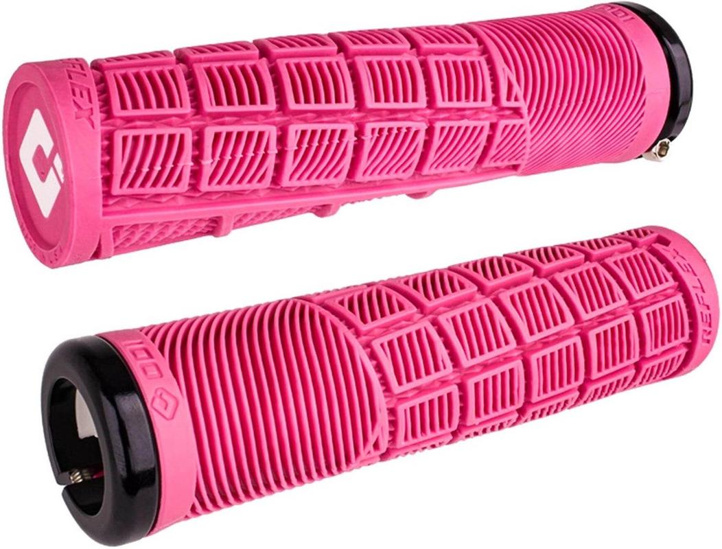 Halfords ODI Odi Reflex Lock On Mtb Grips, 135Mm, Pink | Extra 8% off for BC Members