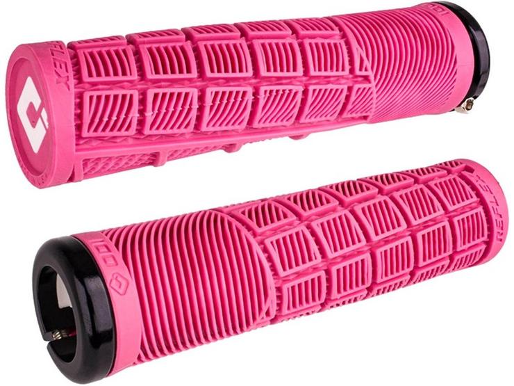 ODI Reflex Lock On MTB Grips, 135mm, Pink