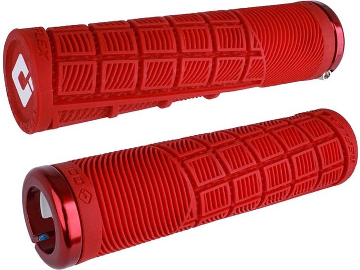 ODI Reflex Lock On MTB Grips, 135mm, Red