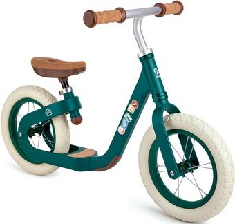 Hape Learn to Ride Balance Bike - Green - 12" Wheel