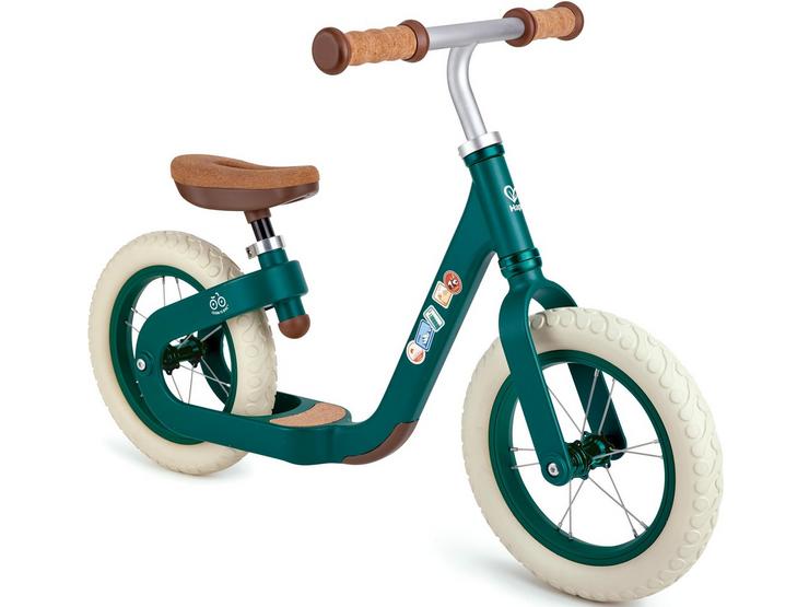 Hape Learn to Ride Balance Bike - Green - 12" Wheel