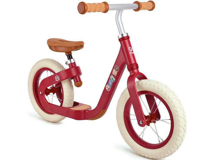 Hape Learn to Ride Balance Bike - Red- 12" Wheel
