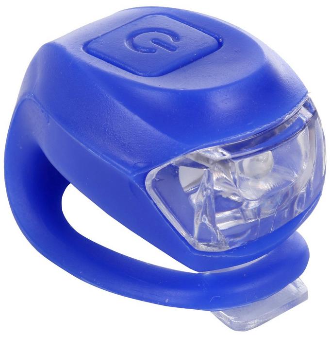 Halfords Silicon Bike Light Blue