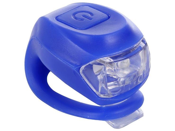 Halfords Silicon Bike Light - Blue