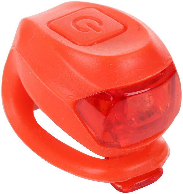 Halfords Silicon Bike Light - Red | Extra 8% off for BC Members