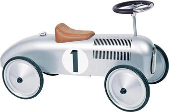 Goki Ride On Metal Vehicle - Silver