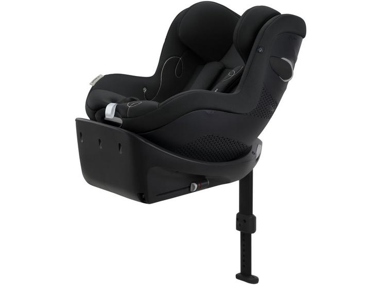 Cybex Sirona Gi i-Size 360° Rotating Car Seat & Base - Moon Black