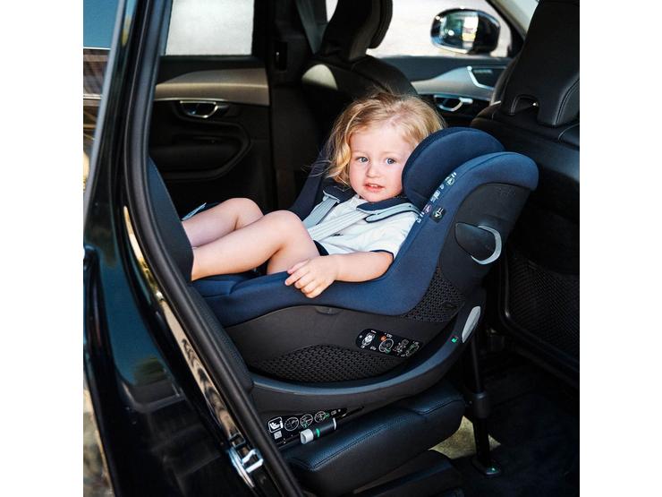 Cybex Sirona Gi i-Size 360° Rotating Car Seat & Base - Moon Black ...