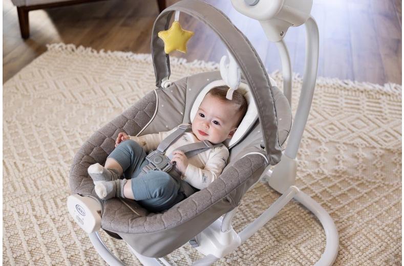 Graco SoftSway 2-in-1 Smart Swing - Starlight Graco SoftSway 2-in-1 Smart Swing - Starlight