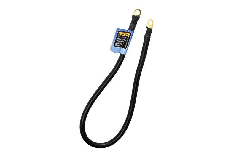 Halfords Negative Battery Cable 60cm (24") Halfords Negative Battery Cable 60cm (24")