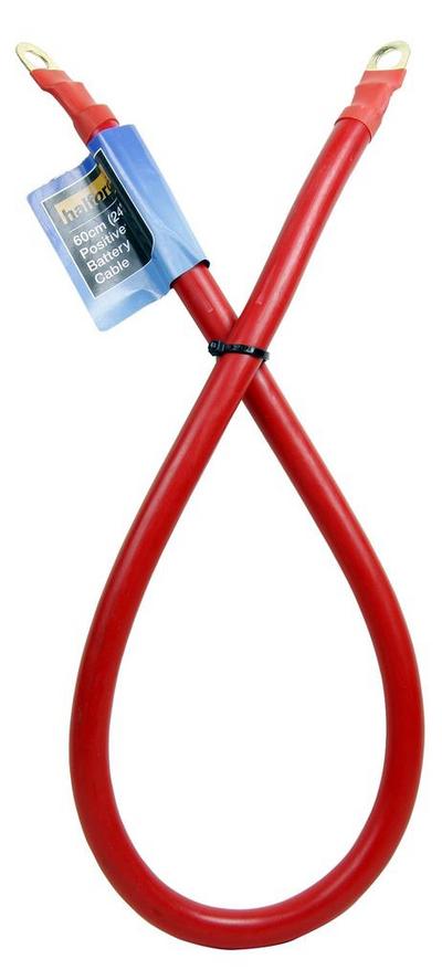 Halfords Positive Battery Cable 60cm (24") Halfords Positive Battery Cable 60cm (24")