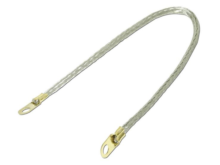Halfords Braided Earth Battery Cable 45cm (18")