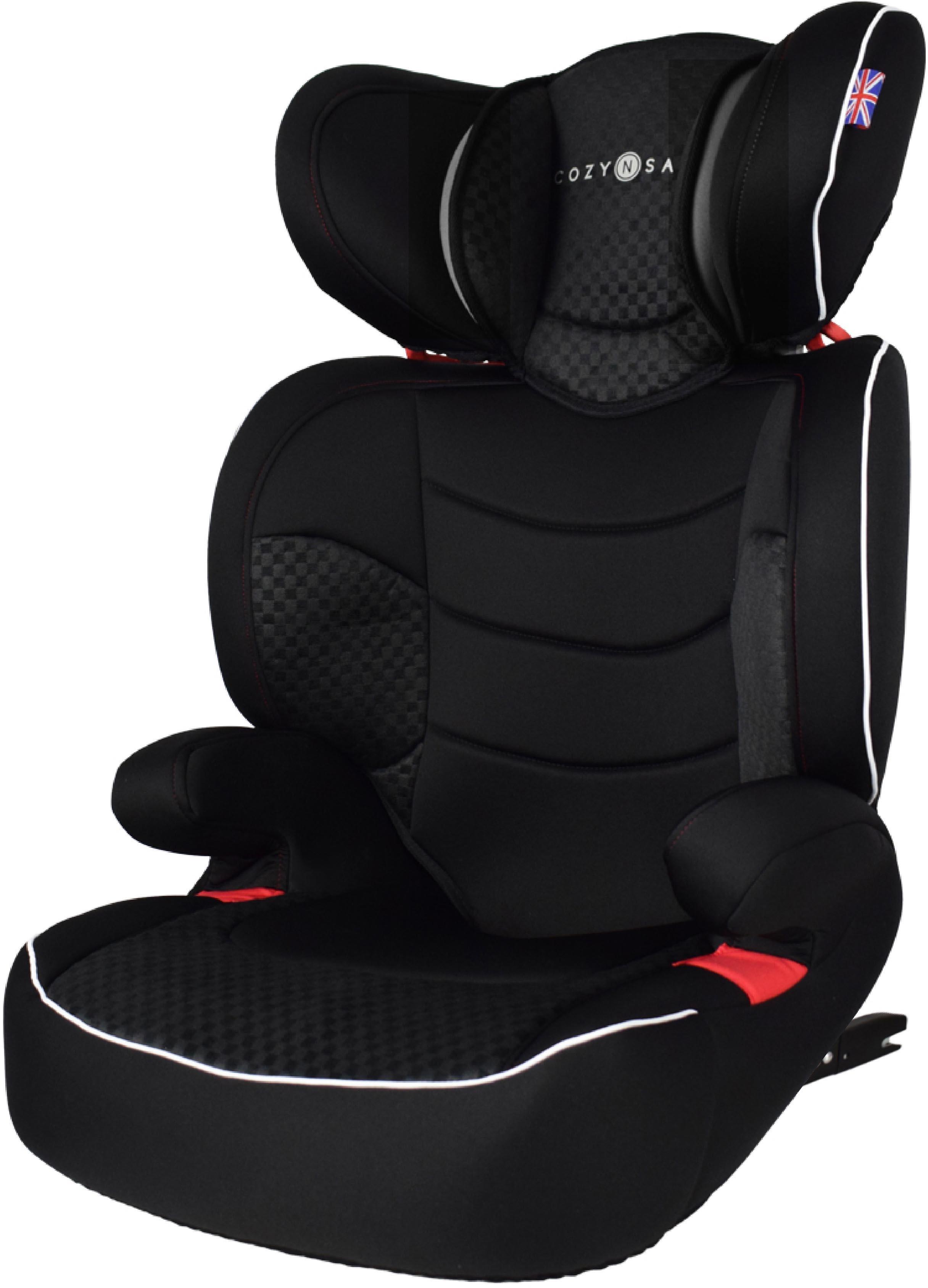 Image of Cozynsafe Augusta Group 2/3 Isofix Child Car Seat - Black