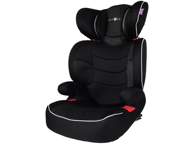 CozyNSafe Augusta Group 2/3 ISOFIX Child Car Seat – Black
