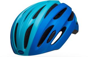 Halfords Bell Avenue Led Road Helmet 2022 Matte Blue Universal S/M 50-57Cm
