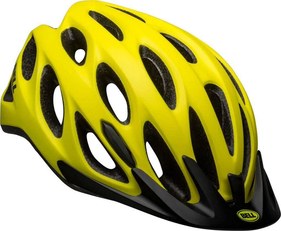 Halfords Bell Tracker Helmet 2022 Matte Hi-Viz Universal M/L 53-60Cm | Extra 8% off for BC Members