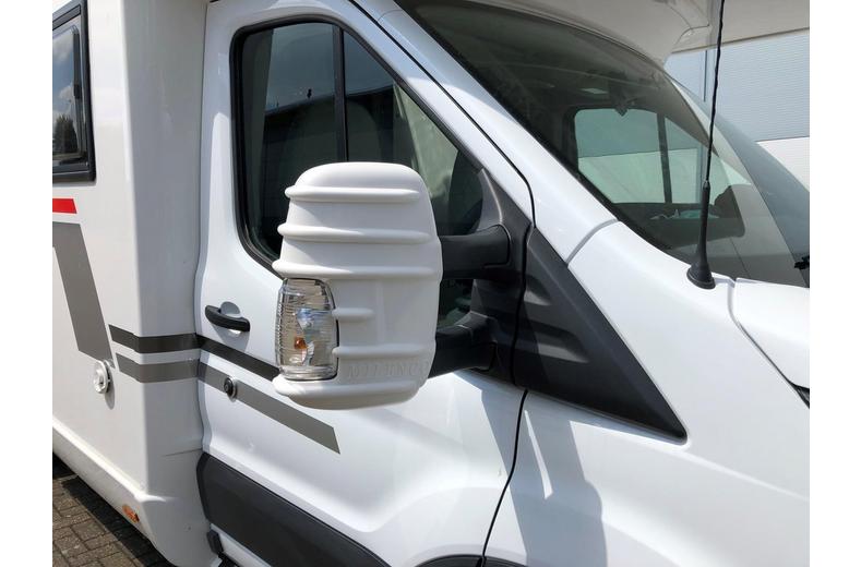 Milenco Ford Transit Mirror Protectors, White Milenco Ford Transit Mirror Protectors, White