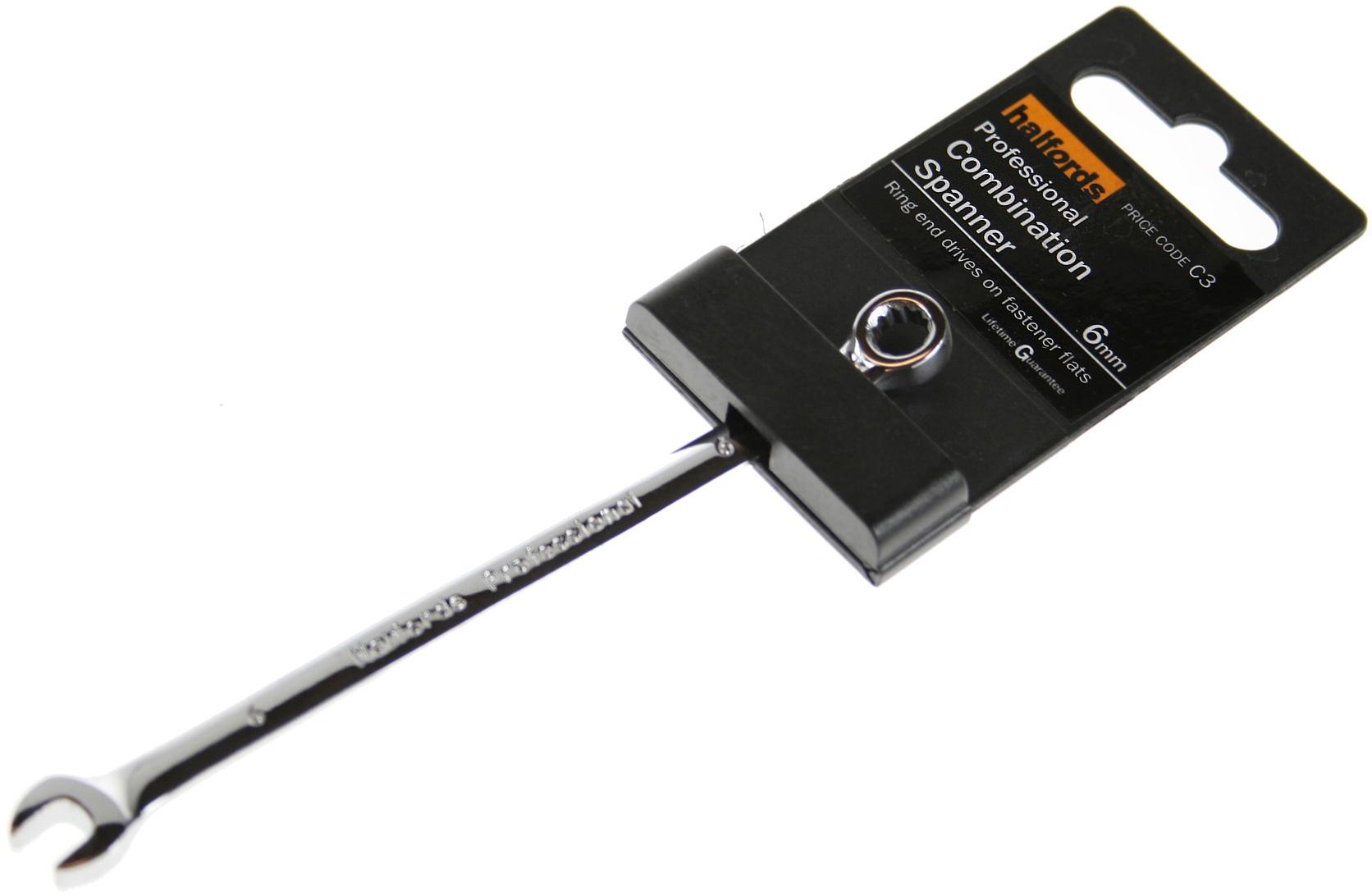 Halfords Advanced Combination Spanner 6Mm for only £4.99