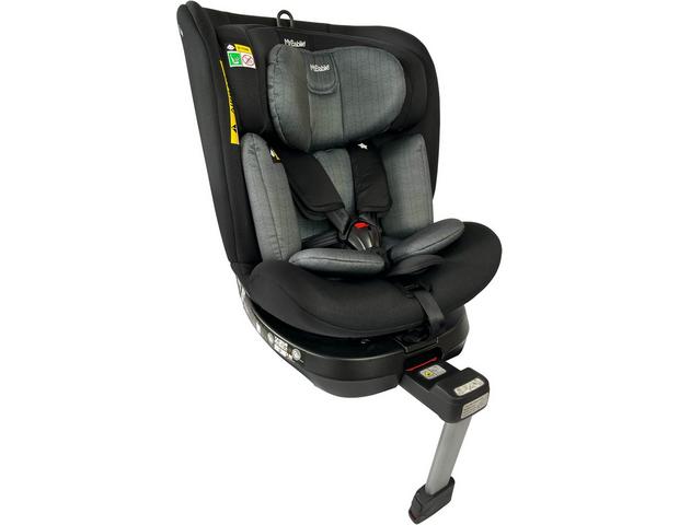 My Babiie Group 0+1/2/3/Spin Black iSize Car Seat (Halfords Exclusive)