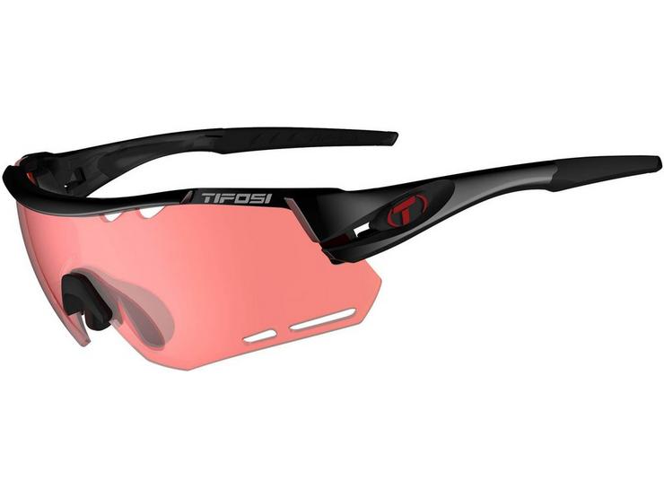 Tifosi  Alliant Crystal Black/Enliven Bike Red Sunglasses