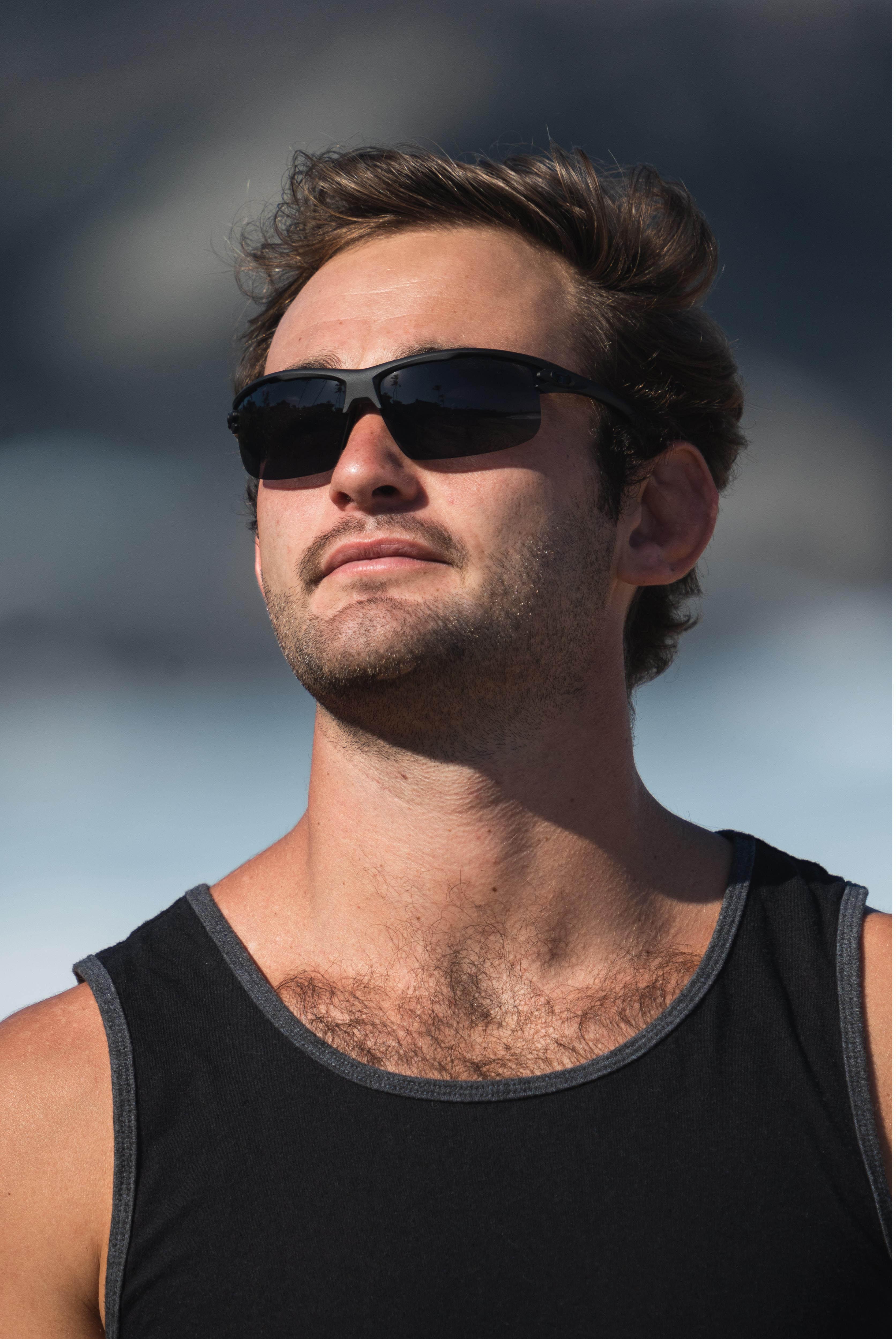 Tifosi  Rivet Interchangeable Lens Blackout Sunglasses