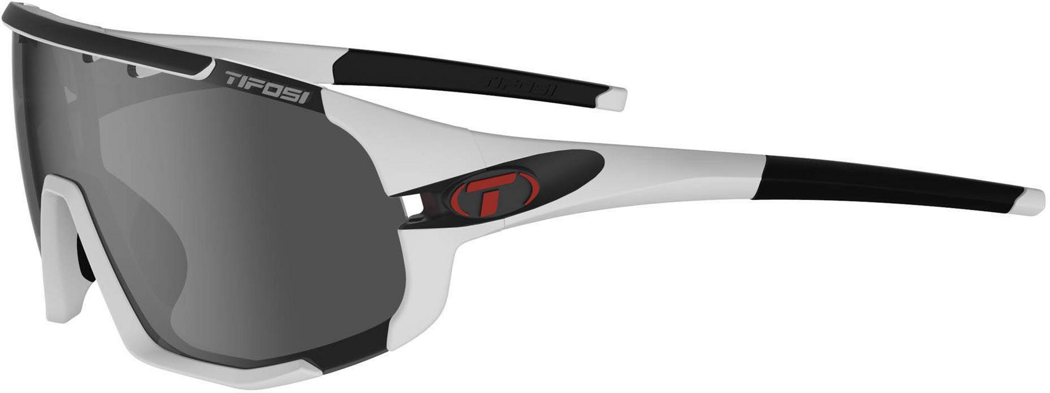 Halfords Tifosi  Sledge Interchangeable Lens Matte White Sunglasses | Extra 8% off for BC Members