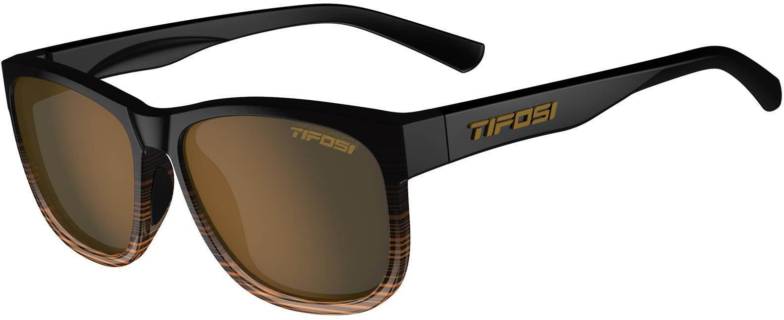 Tifosi  Swank XL Polarized Lens Brown Fade Sunglasses