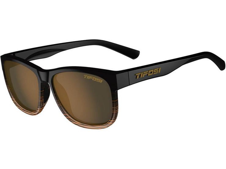 Tifosi  Swank XL Polarized Lens Brown Fade Sunglasses