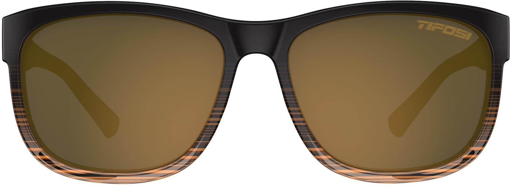 Tifosi  Swank XL Polarized Lens Brown Fade Sunglasses