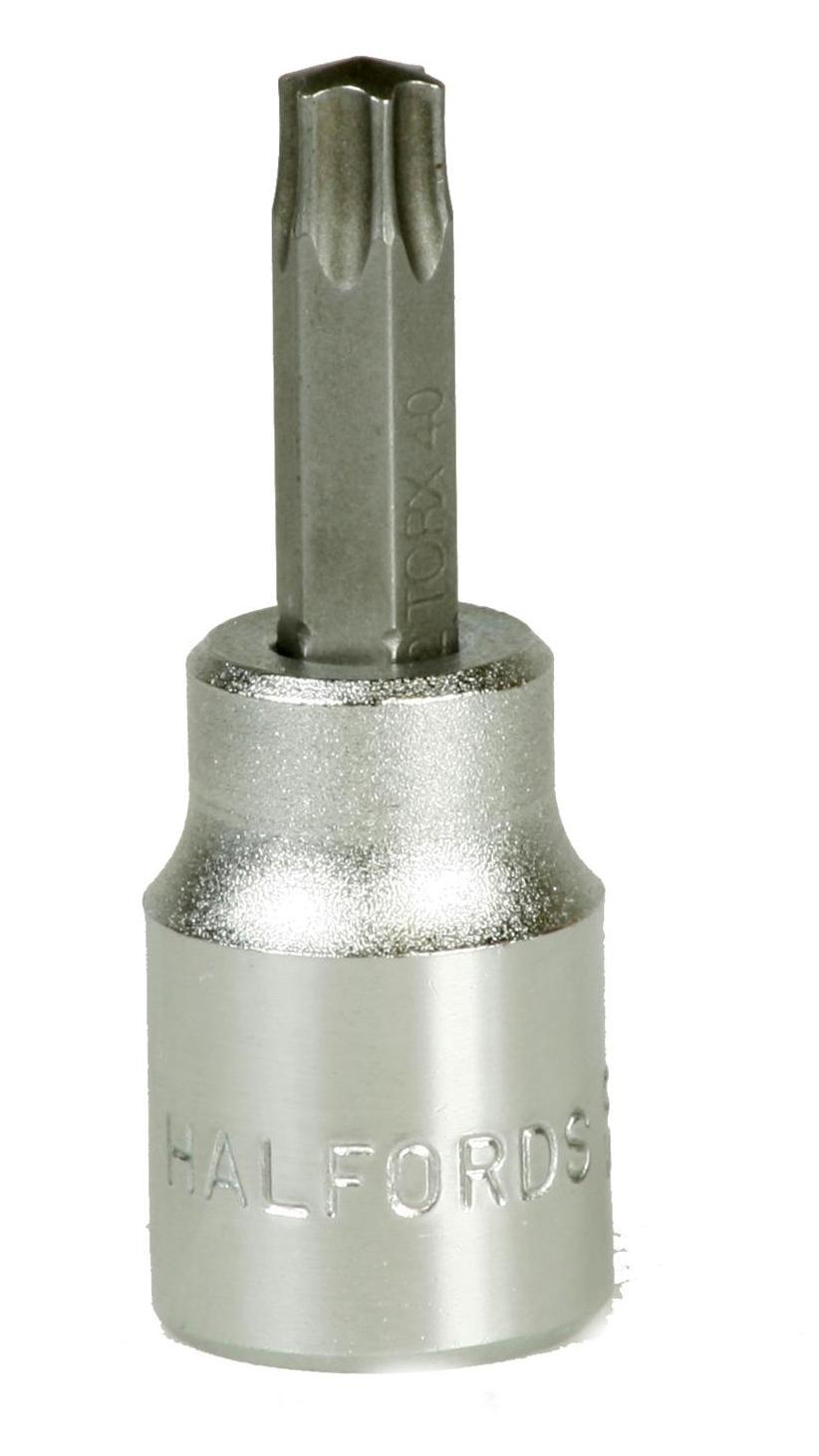 Halfords Advanced Star Bit TX40 3/8" Socket