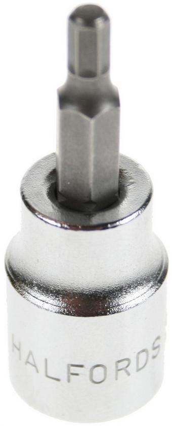 Halfords Advanced Hexagon Bit Socket 4mm 3 8 Drive