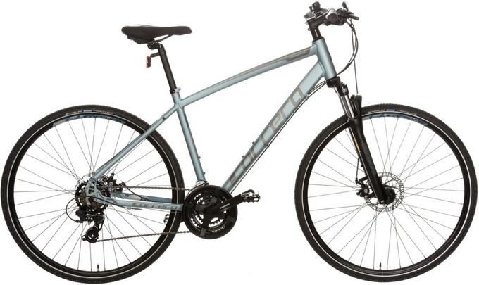 Carrera crossfire mens hybrid on sale bike