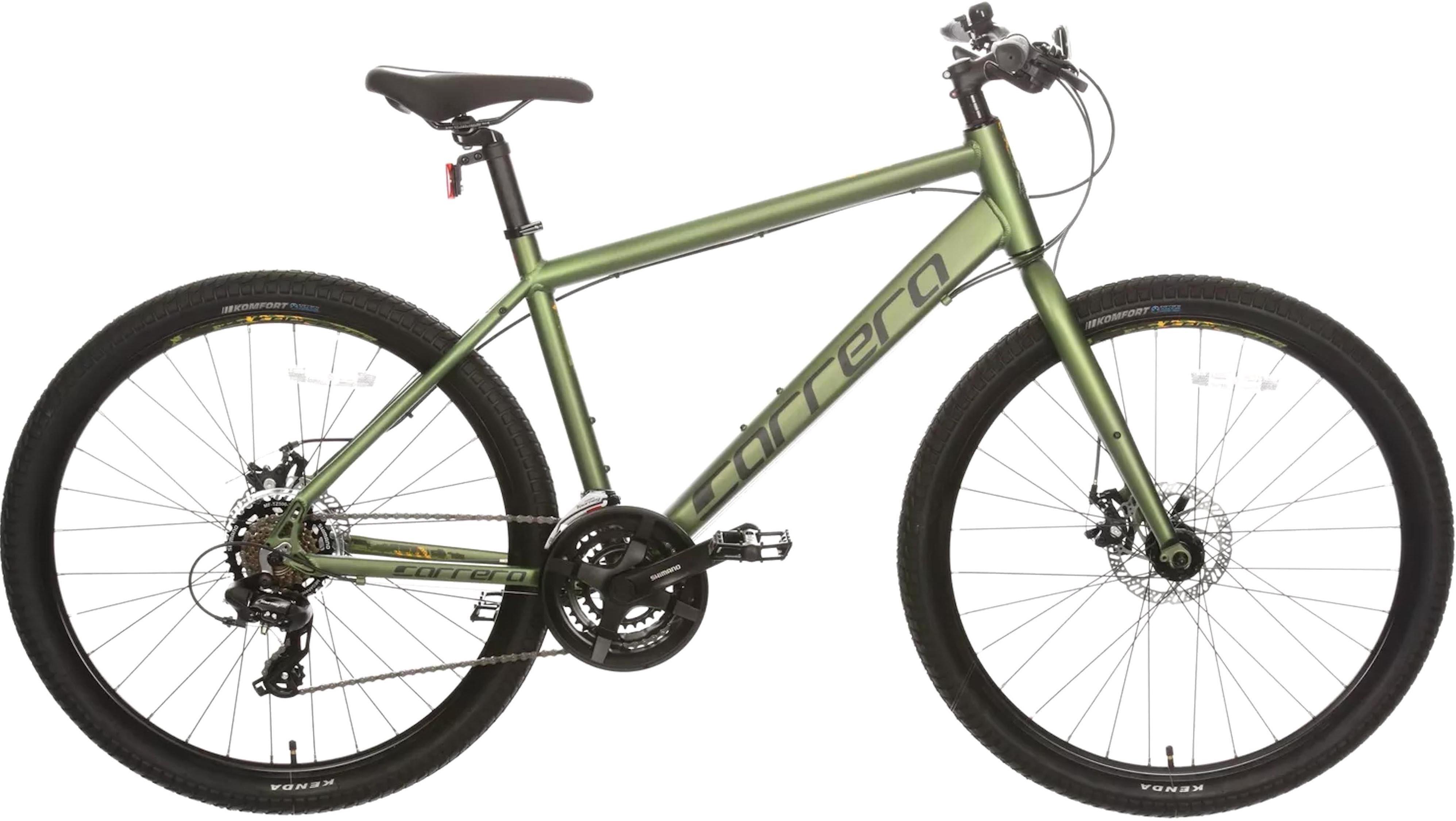 Carrera Parva Disc Mens Hybrid Bike S, M, L Frames Halfords UK