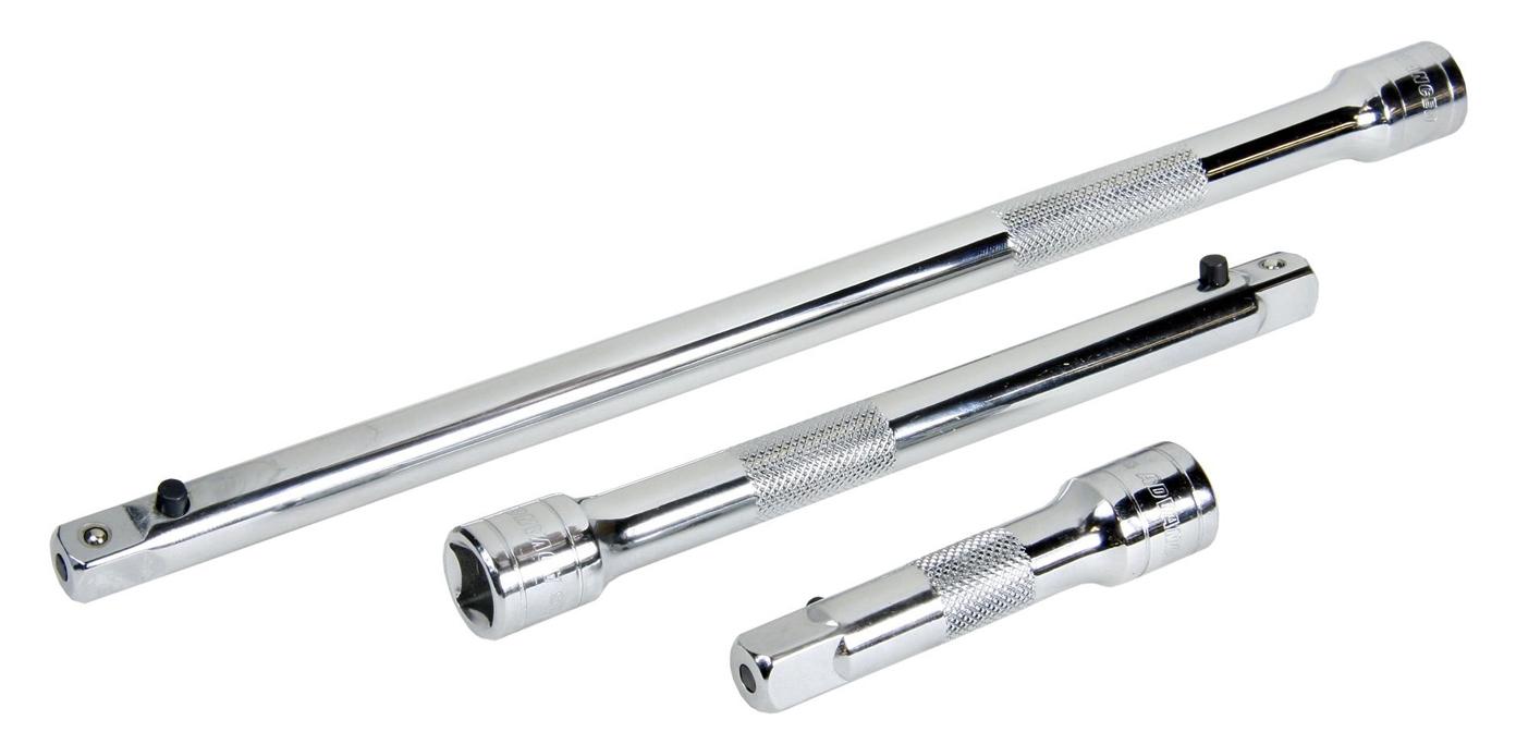 Halfords 3 Piece Locking Extension Bar Set 3/8 Inch Drive