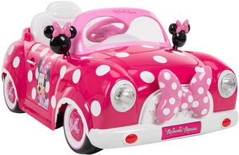 Disney Minnie Mouse Electric Ride On Car | Halfords UK
