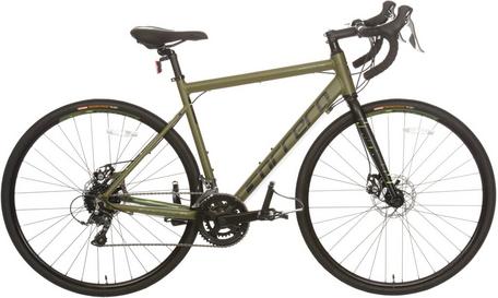 Carrera Crixus Mens Adventure Bike Green S, M, L Frames