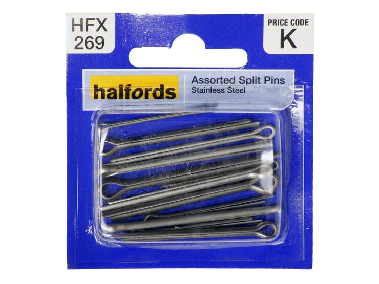 Halfords Assorted Split Pins