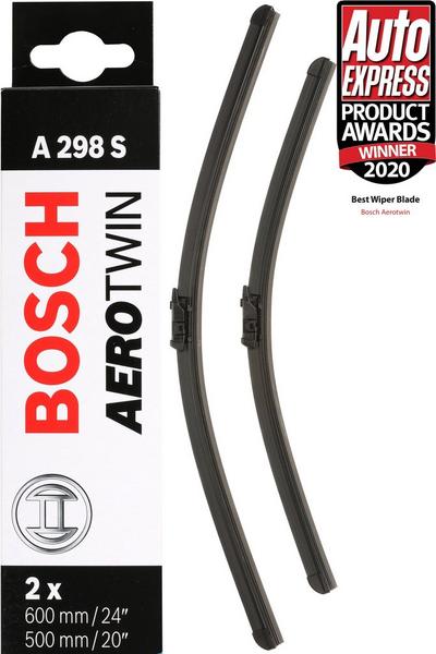 Bosch A298S Wiper Blades - Front Pair Bosch A298S Wiper Blades - Front Pair