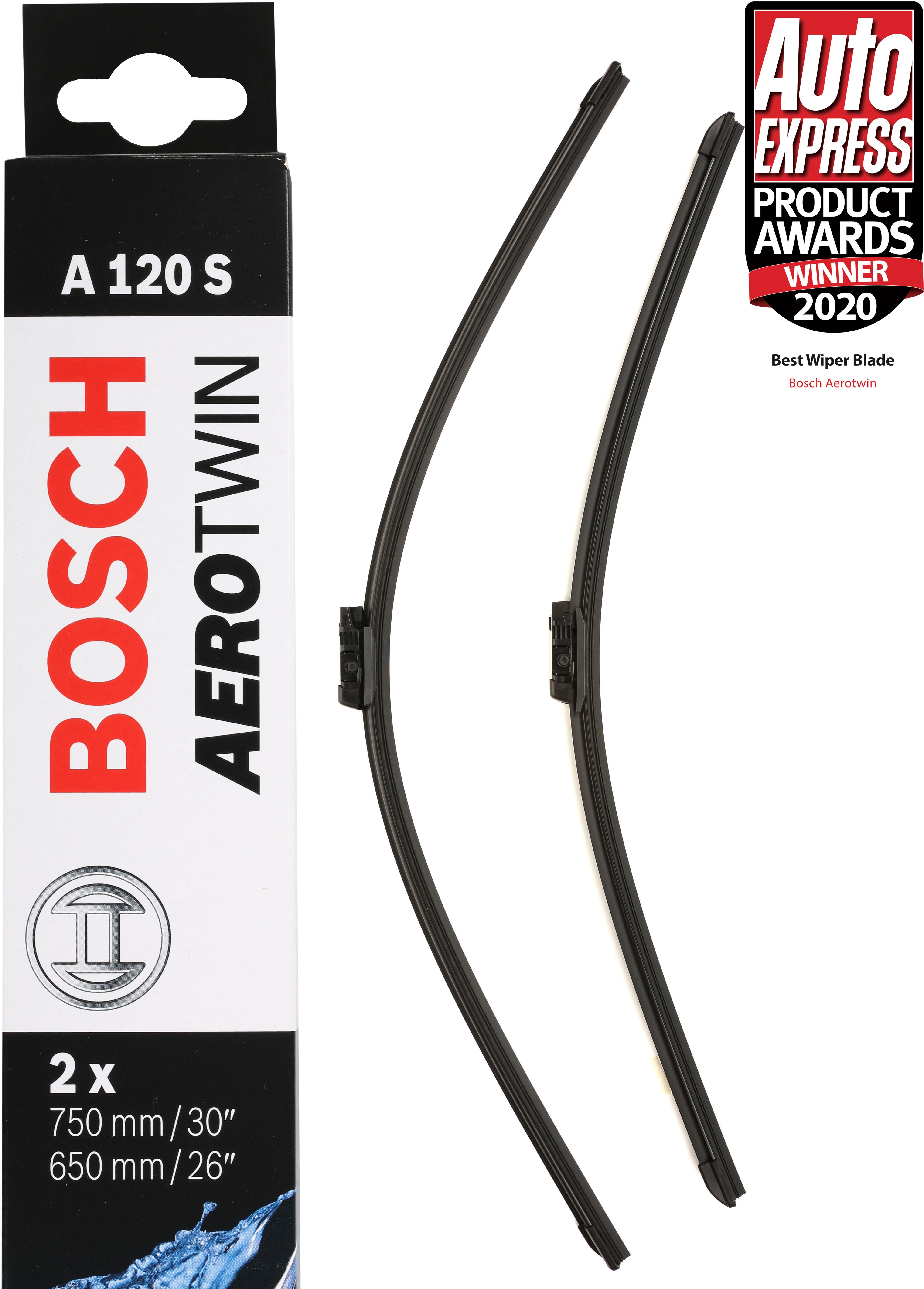 Bosch A120S Wiper Blades - Front Pair