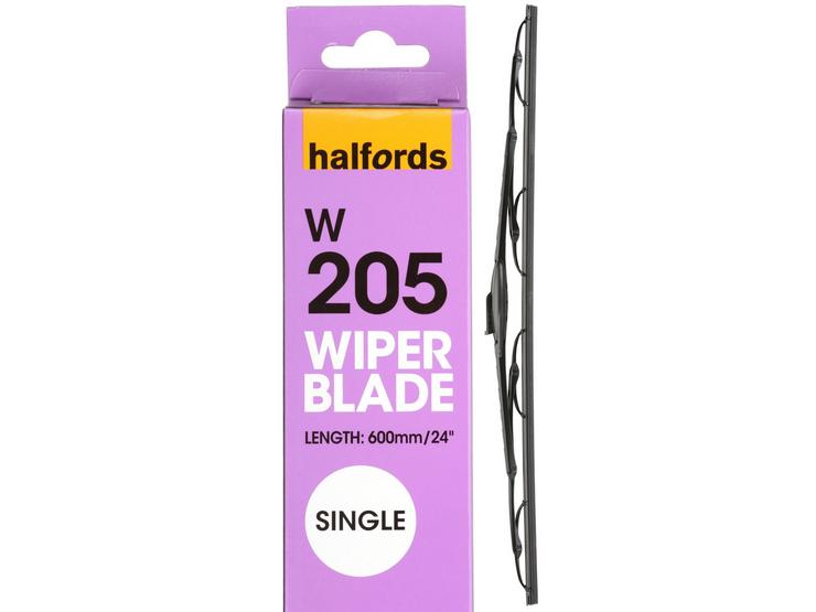 Halfords Essentials Single Wiper Blade W205 - 24"