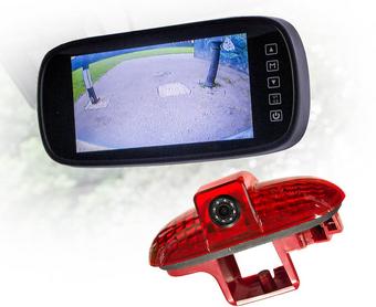 Motormax Mirror Monitor and Renault, Vauxhall Reverse Camera Kit with 170° Viewing Angle