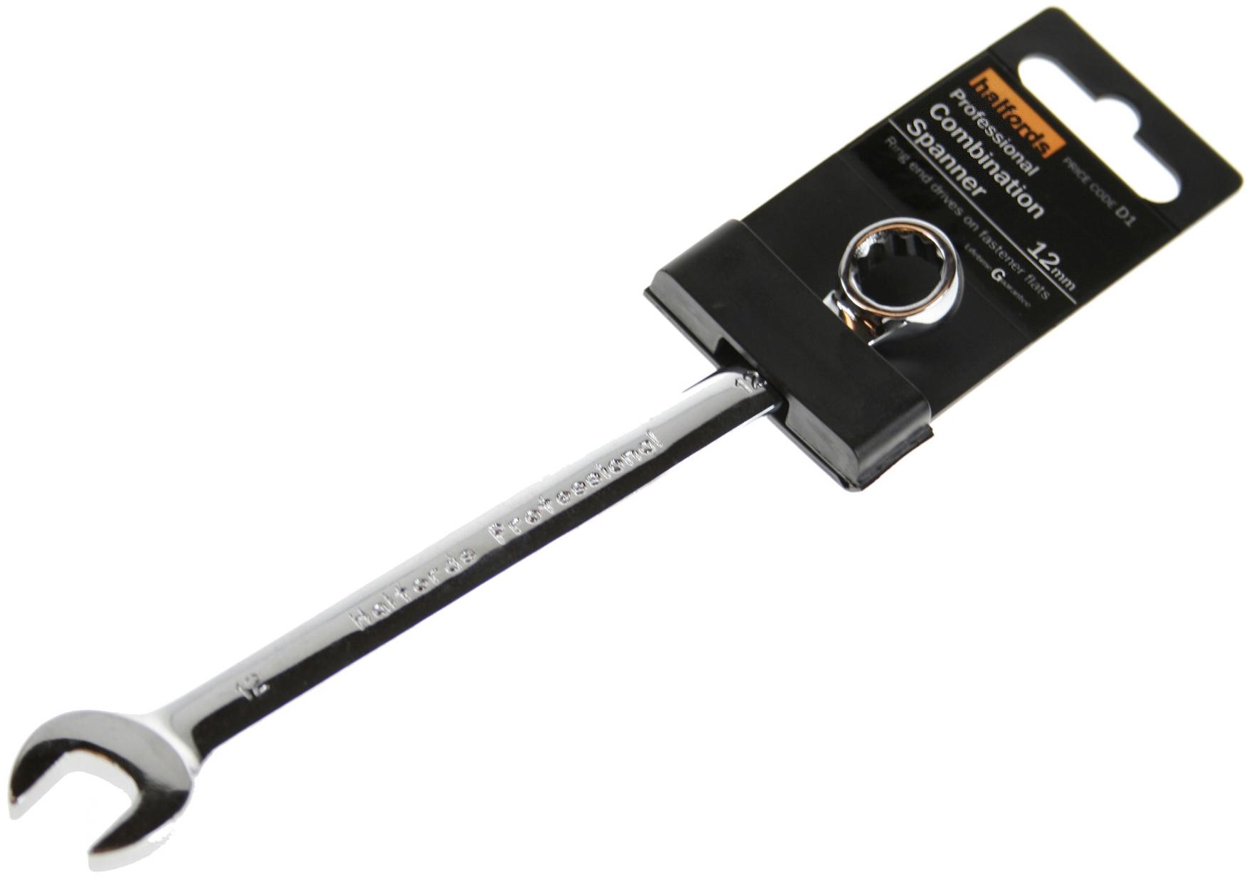 Halfords Advanced Combination Spanner 12Mm